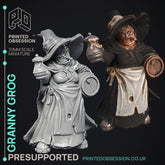 Granny Grog 3D-printed model